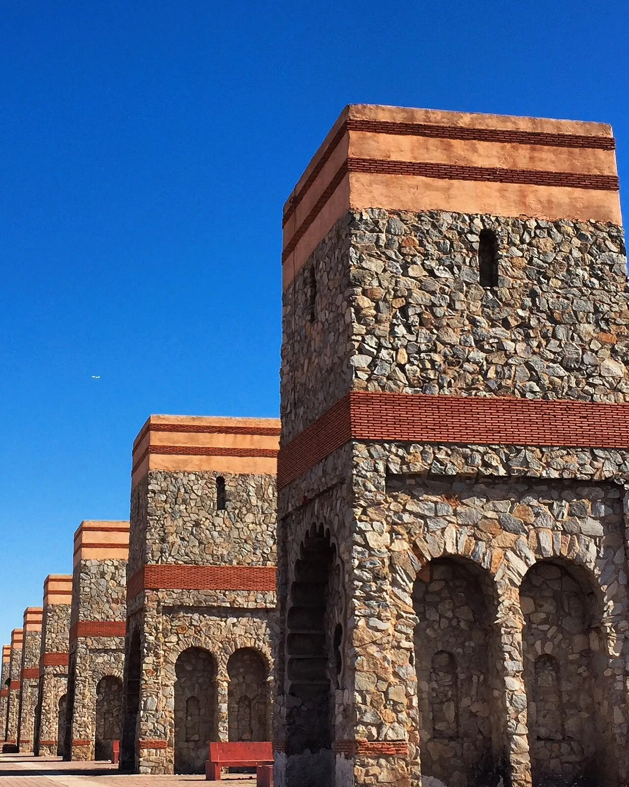 Seven Saints of Marrakesh monument outside Bab Doukkala in Marrakech